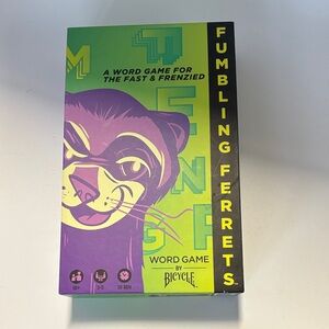 Fumbling Ferrets word game board game NWT